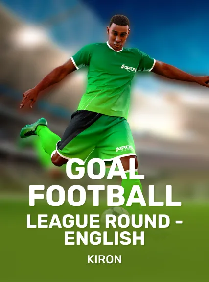 Goal Football League Round - English game tile