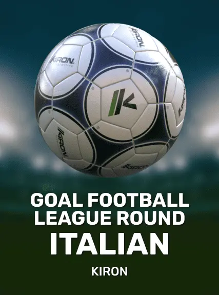 Goal Football League Round - Italian game tile